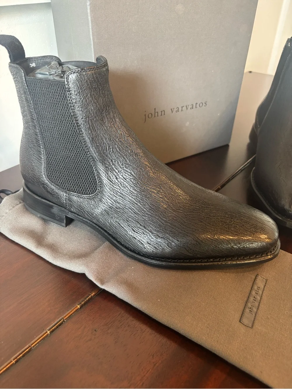 John Varvatos sleek black